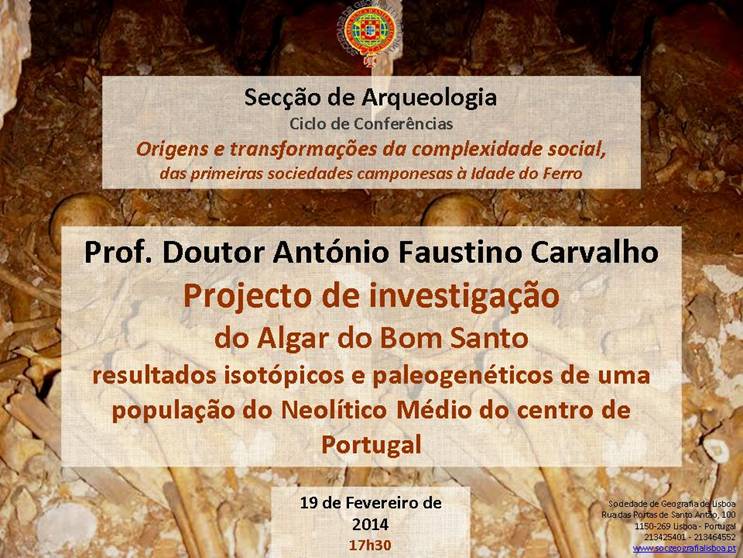 Conferência de António Faustino Carvalho
